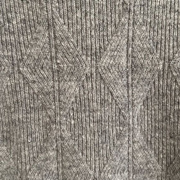 Cutter & Buck Men’ Long Sleeve 110% Lambs Wool 1/4 Zip Heather Gray Sweater XXL - Picture 7 of 8